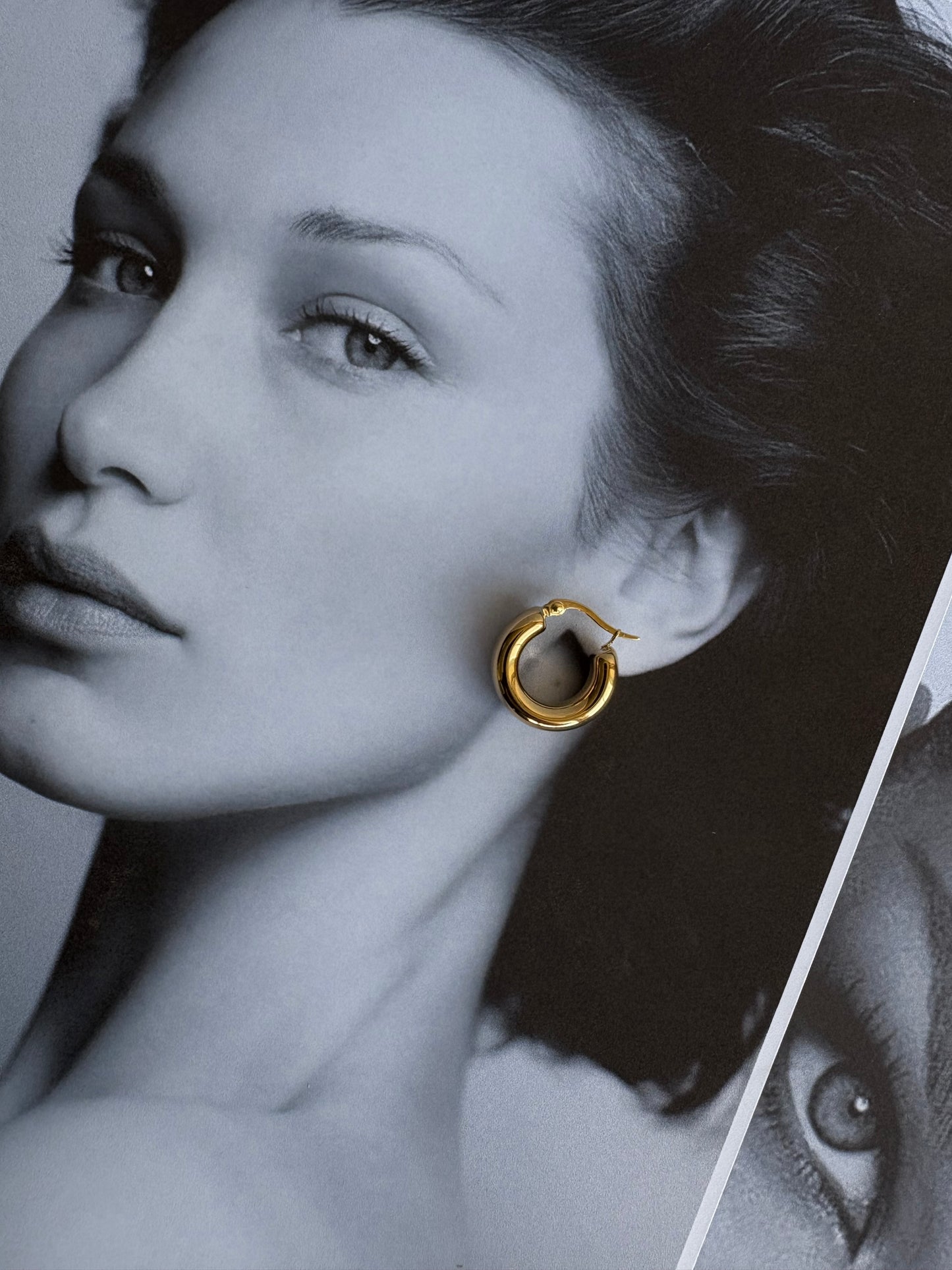 Chubby Hoop Earrings